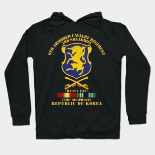 3rd Sqdrn 6th ACR w Cav Br Camp Humphreys w KR SVC Hoodie